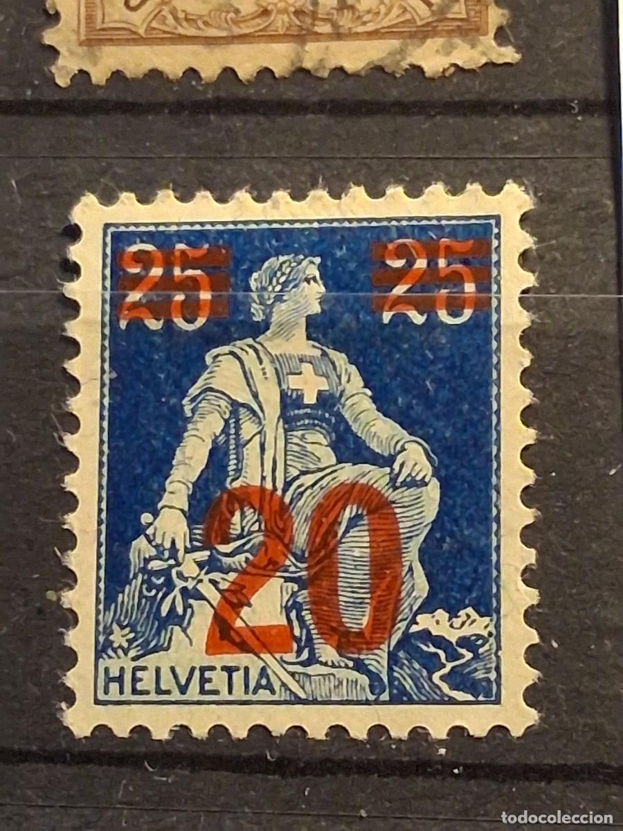 Sellos: SUIZA, 1921,CAT.YT. 184.