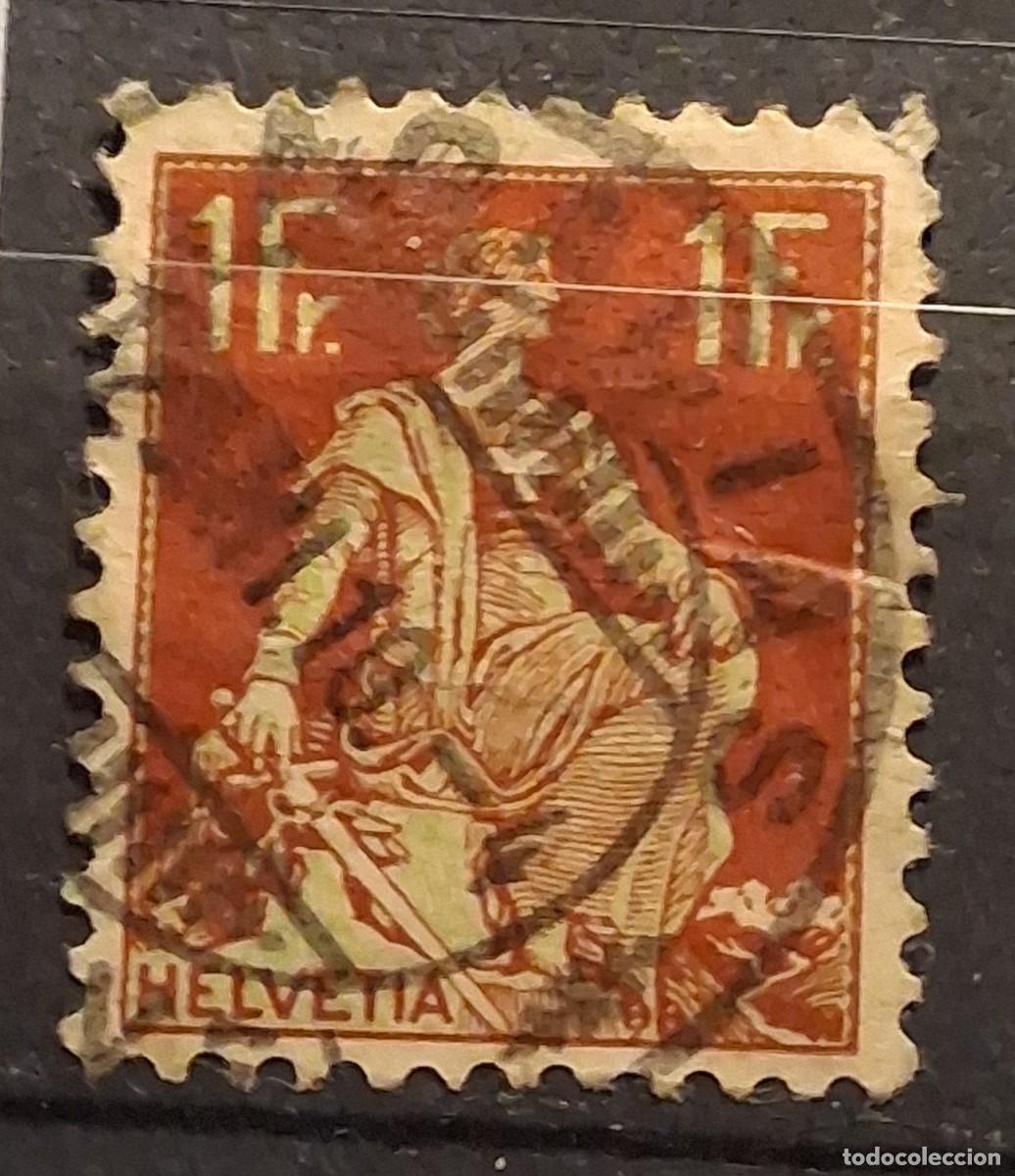 Sellos: SUIZA, 1908, CAT.YT. 126.