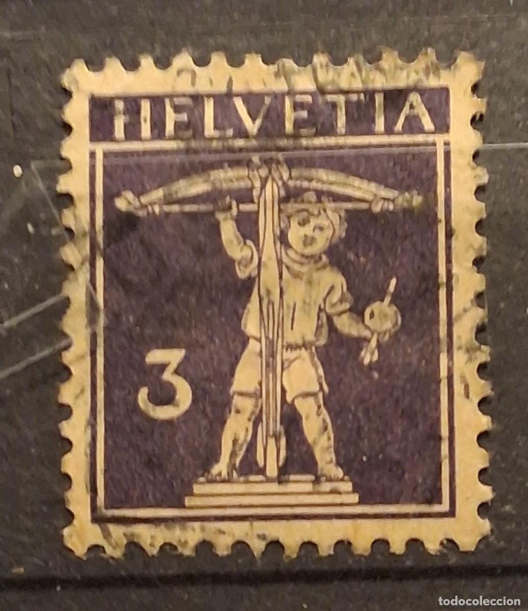 Sellos: SUIZA, 1910, CAT.YT. 135.