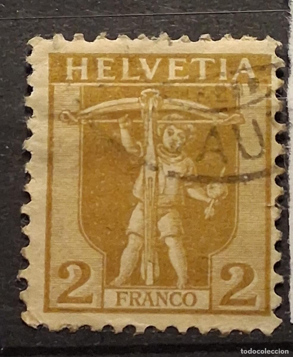 Sellos: SUIZA, 1907, CAT.YT. 113.