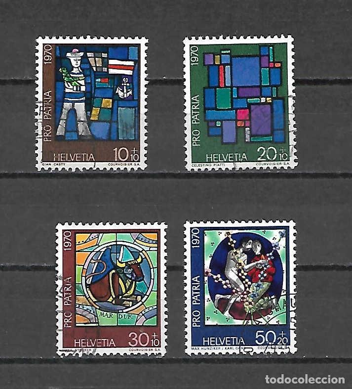 Sellos: Artesan&iacute;a y arte del barro de Suiza, sellos a&ntilde;o 1970
