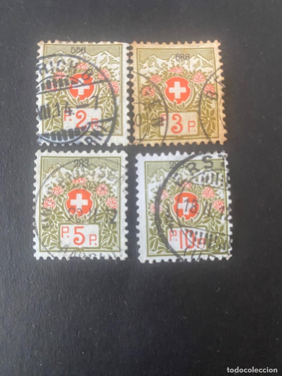 Selos: Suiza, sellos de Franqueo