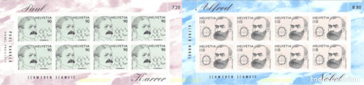 Sellos: 10281 MNH SUIZA 1997 PREMIOS NOBEL