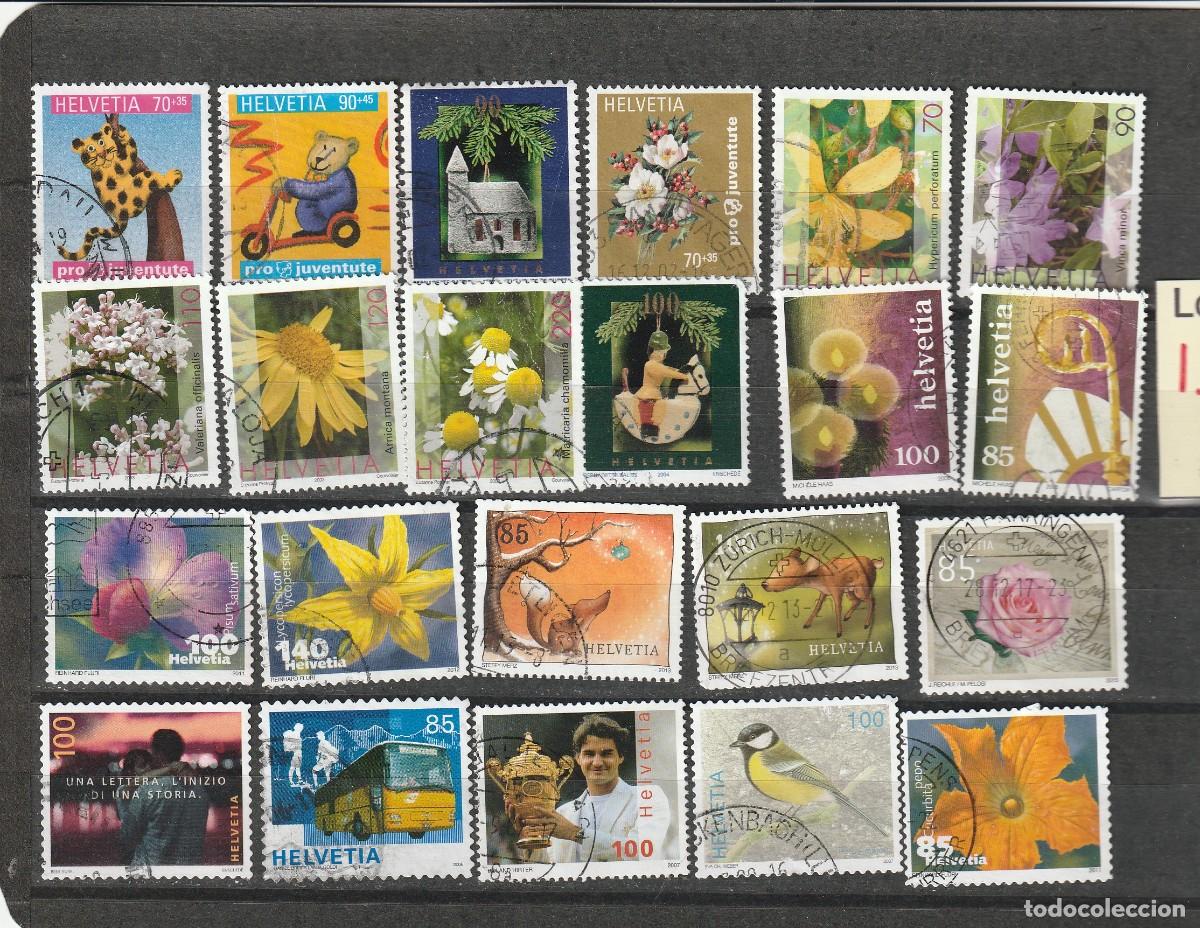 Sellos: Lote diferentes Suiza 1021)