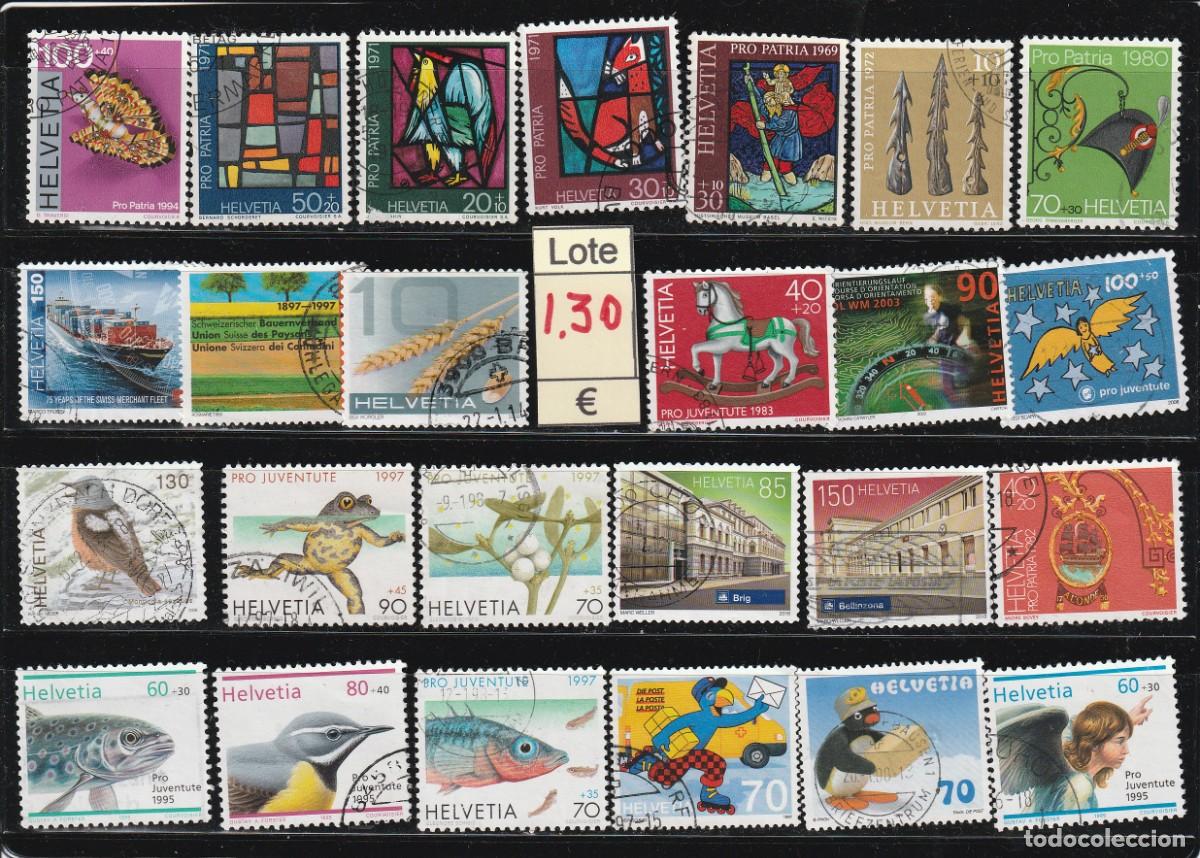 Francobolli: Lodiferentes Suiza (1023)
