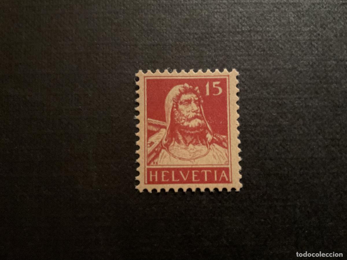Sellos: SUIZA N&ordm; YVERT 201** A&Ntilde;O 1924-7. GUILLERMO TELL. SELLO CON CHARNELA
