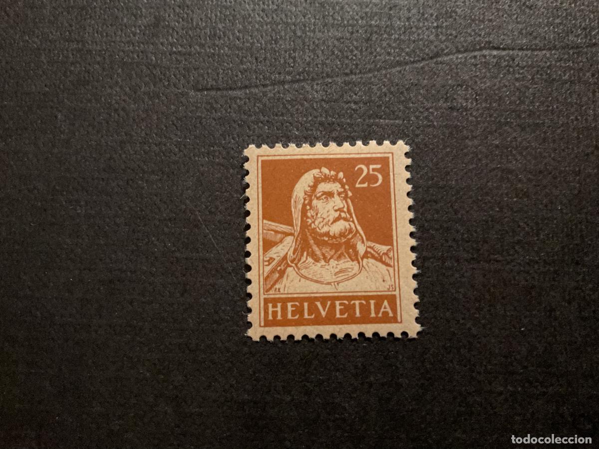 Sellos: SUIZA N&ordm; YVERT 204*** A&Ntilde;O 1924-7. GUILLERMO TELL.