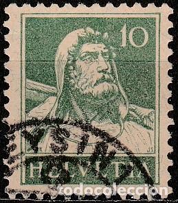 Sellos: 1917 - 1922 - SUIZA - GUILLERMO TELL - YVERT 161