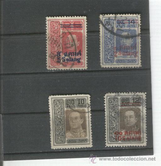 Sellos: LOTE. SELLOS. TAILANDIA. SOBRECARGA. - Foto 1