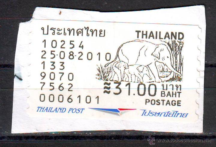 Sellos: ATM.TAILANDIA.SOBRE PAPEL. - Foto 1