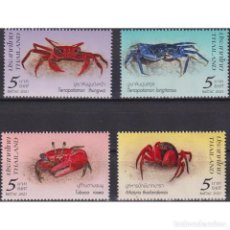 Sellos: ⚡ DISCOUNT THAILAND 2021 CRABS MNH - CRUSTACEANS, CRAYFISH. Lote 307664713