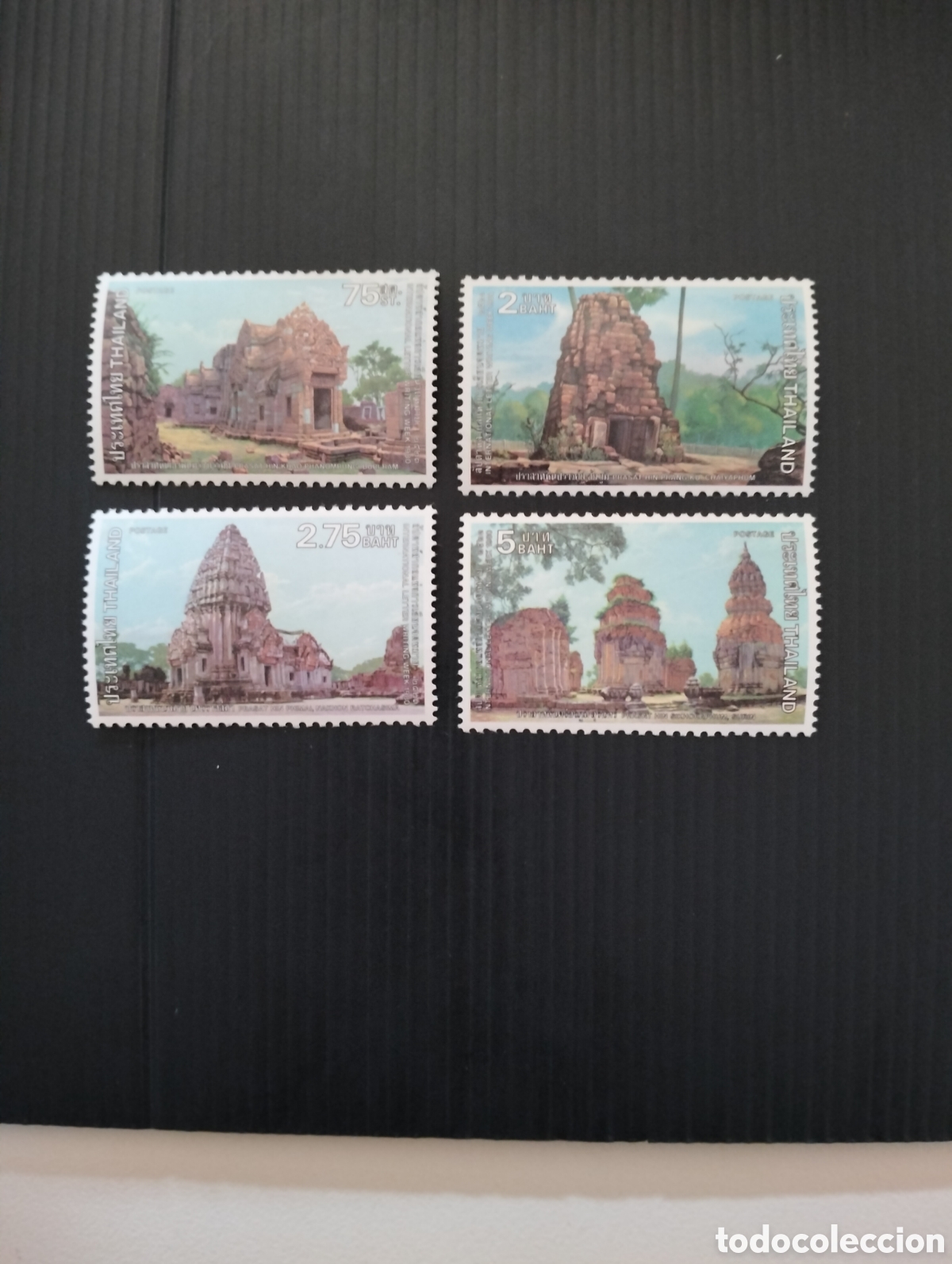 Sellos: TAILANDIA 1980 TEMPLOS - Foto 1