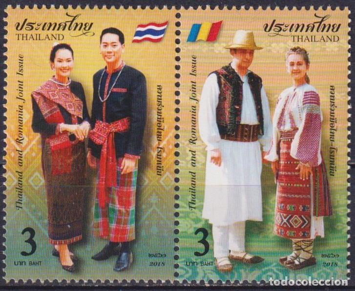 Sellos: Tailandia 2018 Pa&ntilde;o MNH - Foto 1