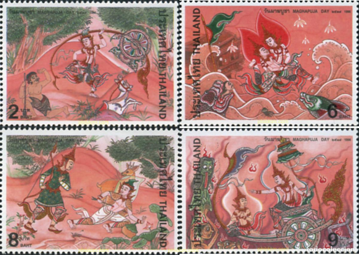 Sellos: 361663 MNH TAILANDIA 1996 DIA MAGHAPUJA - Foto 1