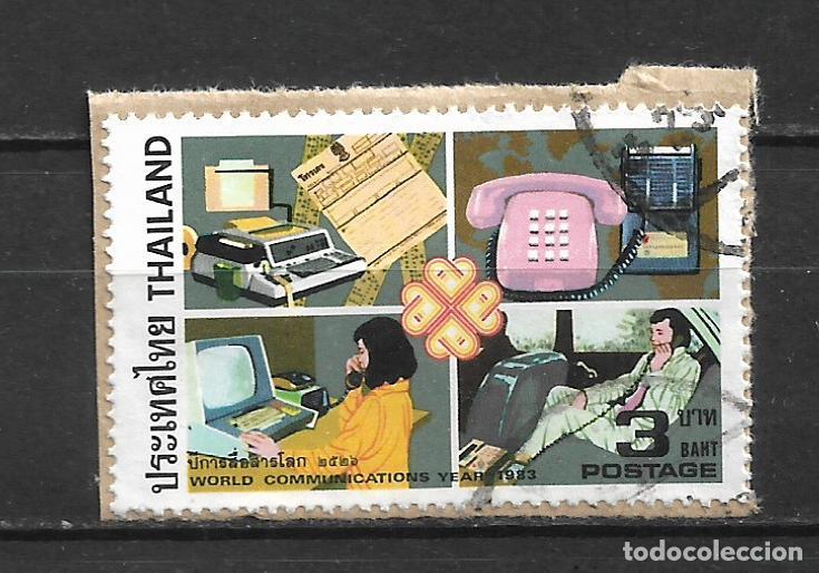 Sellos: tailandia 1983 sello usado - 19/23