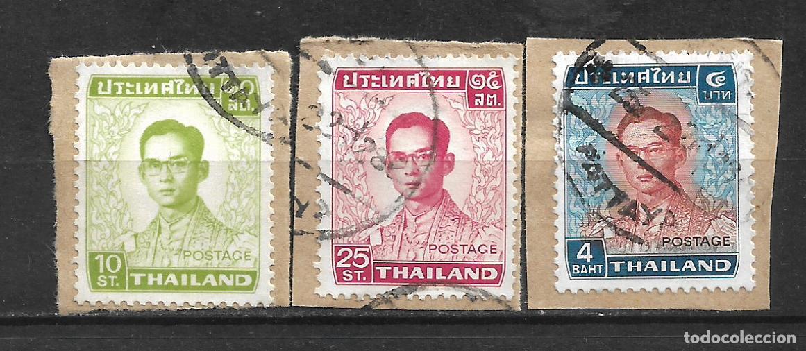 Sellos: tailandia 1972 sellos usado 1.10&euro; - 19/23
