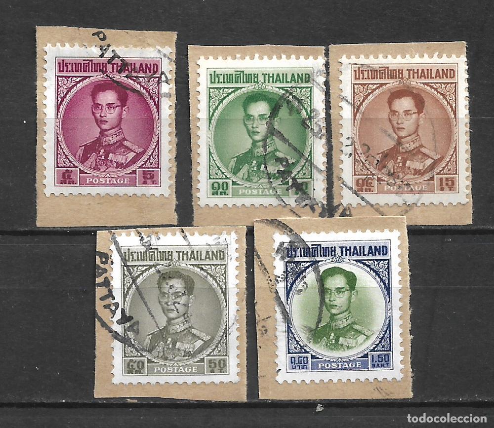Sellos: tailandia 1963 sellos usado 1.30&euro; - 19/23