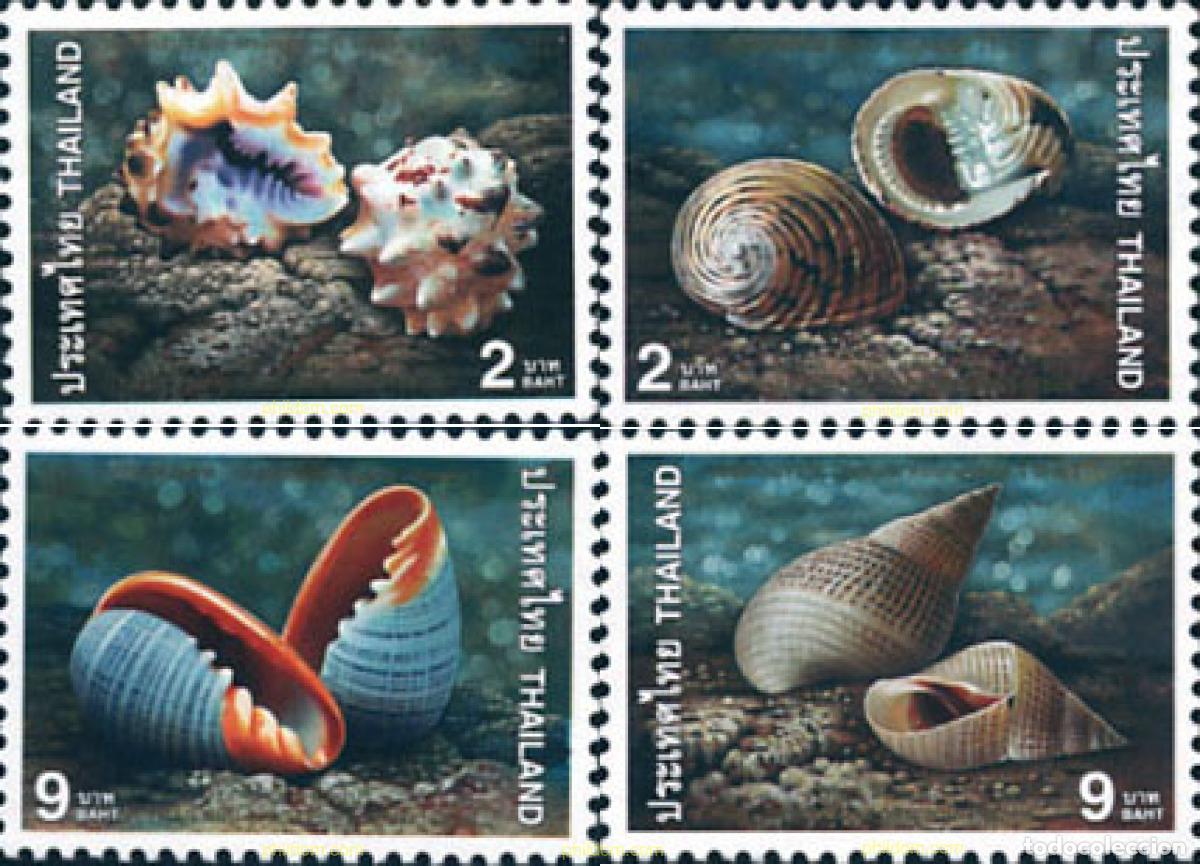 Sellos: 90863 MNH TAILANDIA 1997 FAUNA MARINA