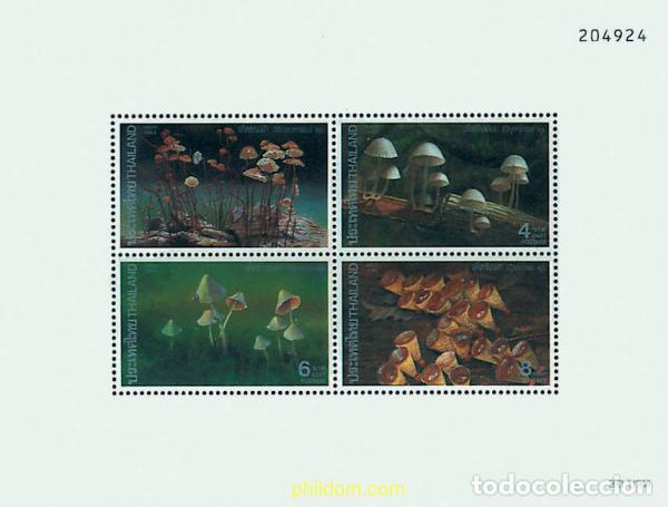 Sellos: 34555 MNH TAILANDIA 1993 SETAS