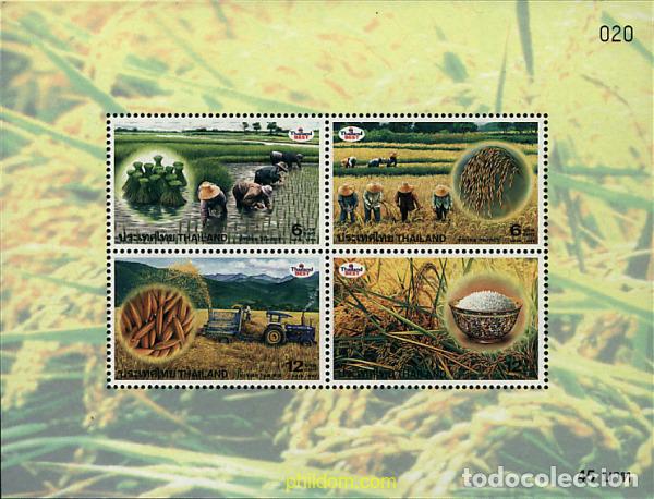 Sellos: 90923 MNH TAILANDIA 1999 LA CULTURA DEL ARROZ