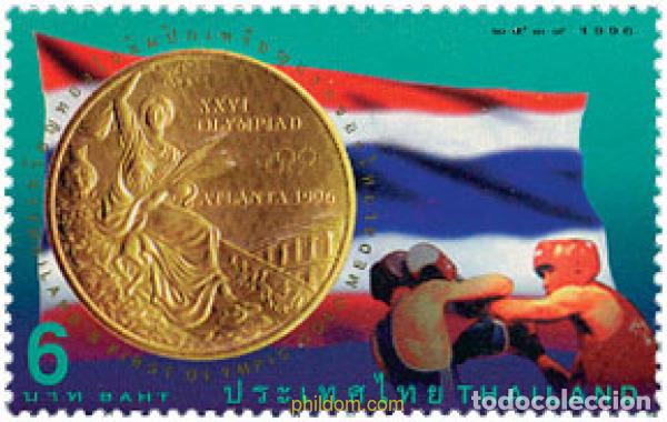 Sellos: 90826 MNH TAILANDIA 1996 26 JUEGOS OLIMPICOS VERANO ATLANTA 1996