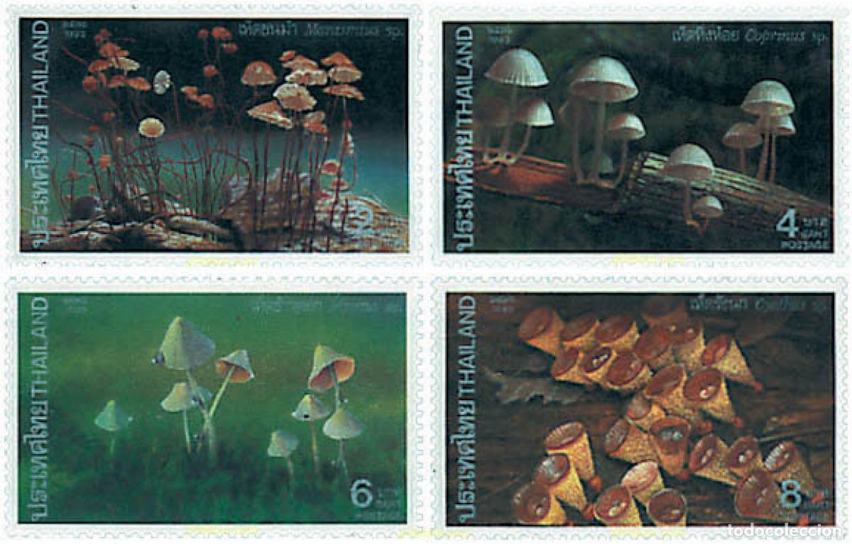 Sellos: 35098 MNH TAILANDIA 1993 SETAS