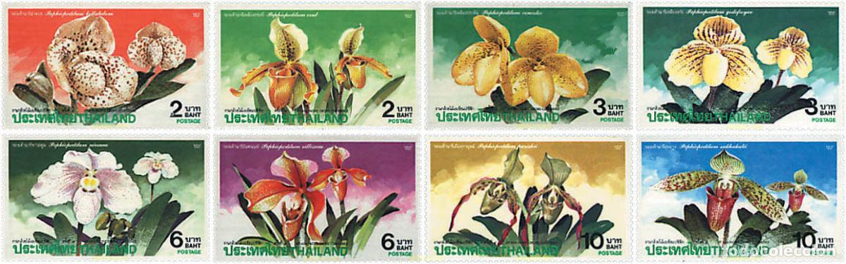 Sellos: 92151 MNH TAILANDIA 1992 4 CONFERENCIA ASIA-PACIFIC DE ORQUIDEAS