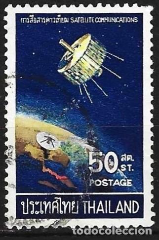 Sellos: Tailandia 1968 - Mi 514 - YT 487 - Sat&eacute;lite