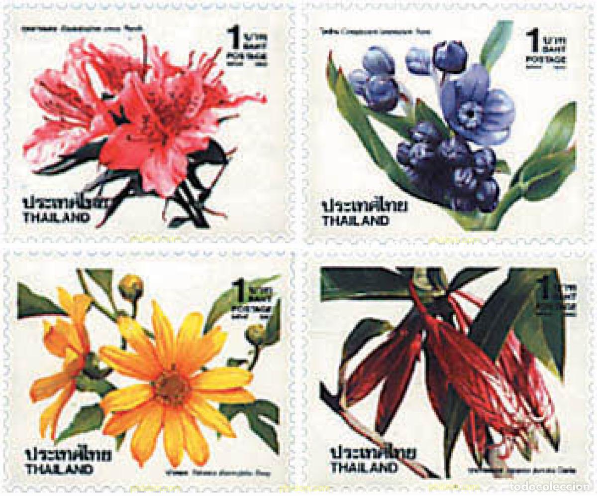 Sellos: 92153 MNH TAILANDIA 1992 A&Ntilde;O NUEVO