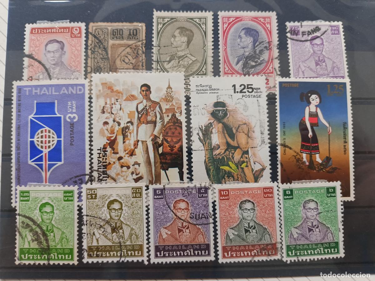 Sellos: Tailandia, Thailandia. Lote de sellos antiguos