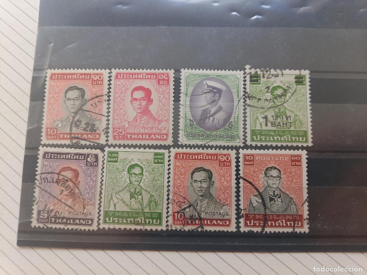 Selos: Thailandia. Lote de sellos