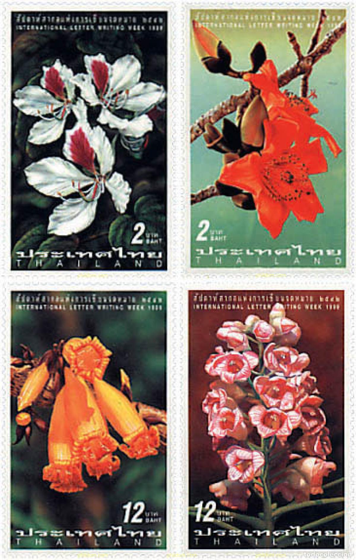 Sellos: 95091 MNH TAILANDIA 1999 DIA INTERNACIONAL DE LA CARTA