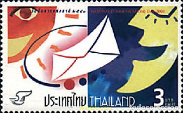 Stamps: 191112 MNH TAILANDIA 2000 DIA NACIONAL DE LAS COMUNICACIONES