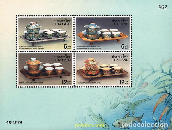 Sellos: 98267 MNH TAILANDIA 2000 SEMANA INTERNACIONAL DE LA CARTA