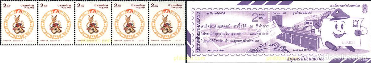 Sellos: 1812 MNH TAILANDIA 2000 A&Ntilde;O LUNAR CHINO - A&Ntilde;O DEL DRAGON
