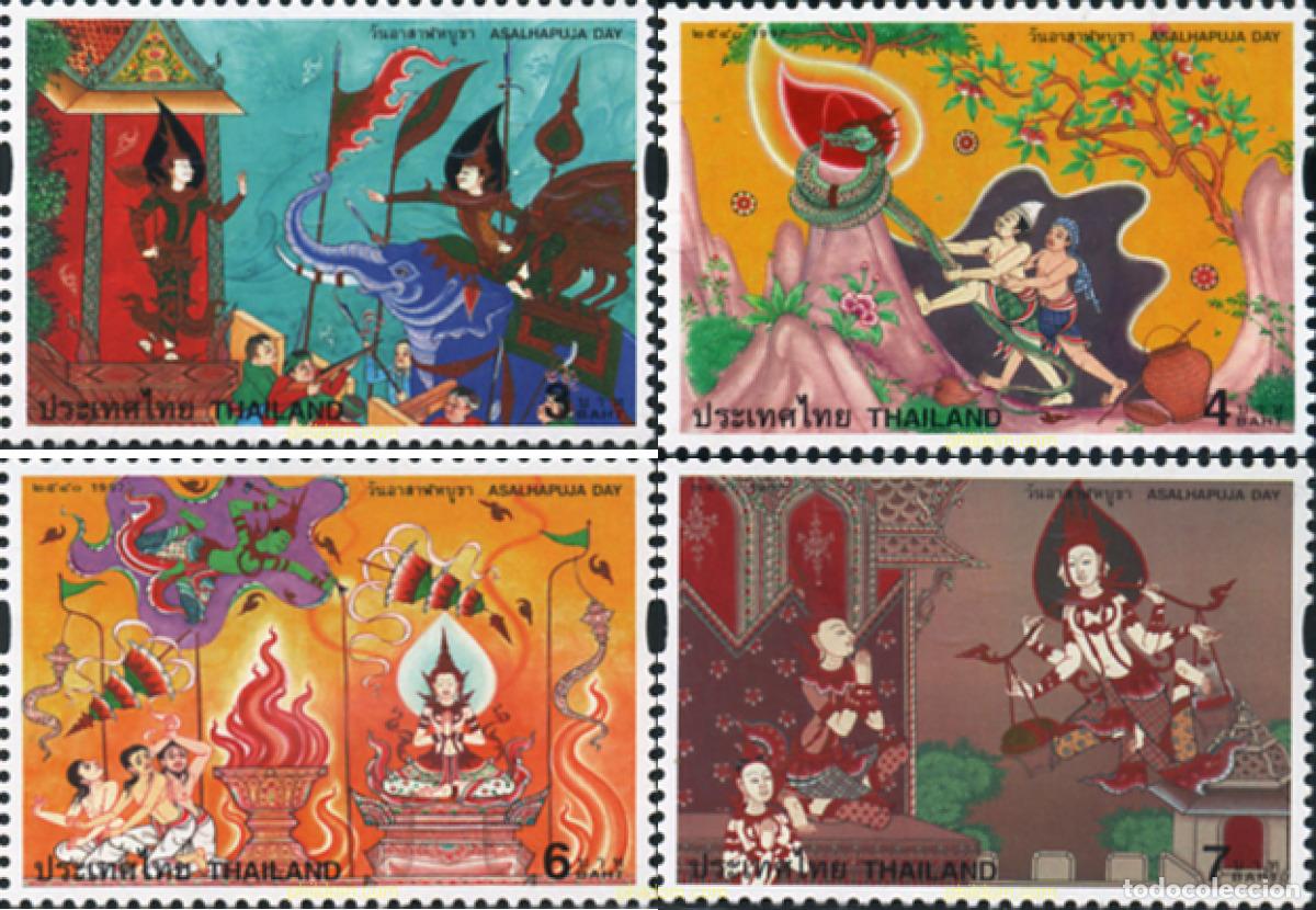Sellos: 90856 MNH TAILANDIA 1997 DIA DE LOS BUDISTAS