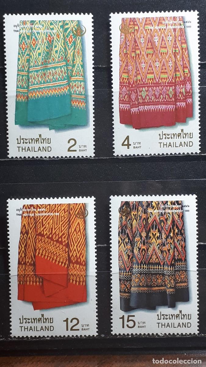 Sellos: THAILANDIA. A&Ntilde;O 1999. **. YVERT 1858/61.