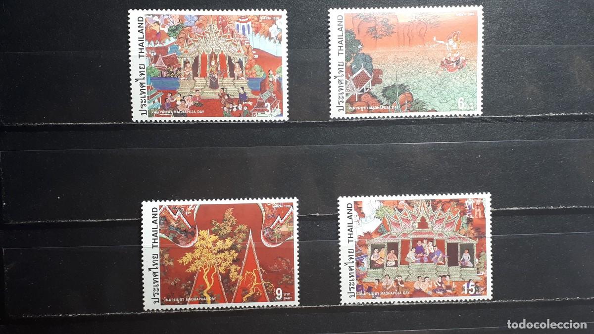 Sellos: THAILANDIA. A&Ntilde;O 1999. **. YVERT 1849/52