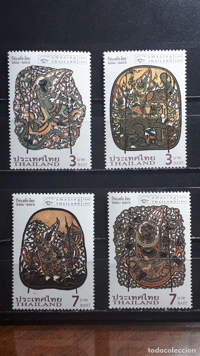 Sellos: THAILANDIA. A&Ntilde;O 1998. **. YVERT 1812/5