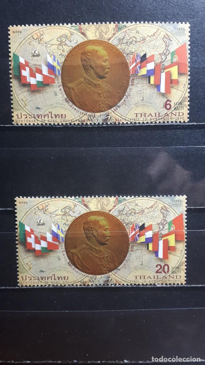 Sellos: THAILANDIA. A&Ntilde;O 1998. **. YVERT 1797/8