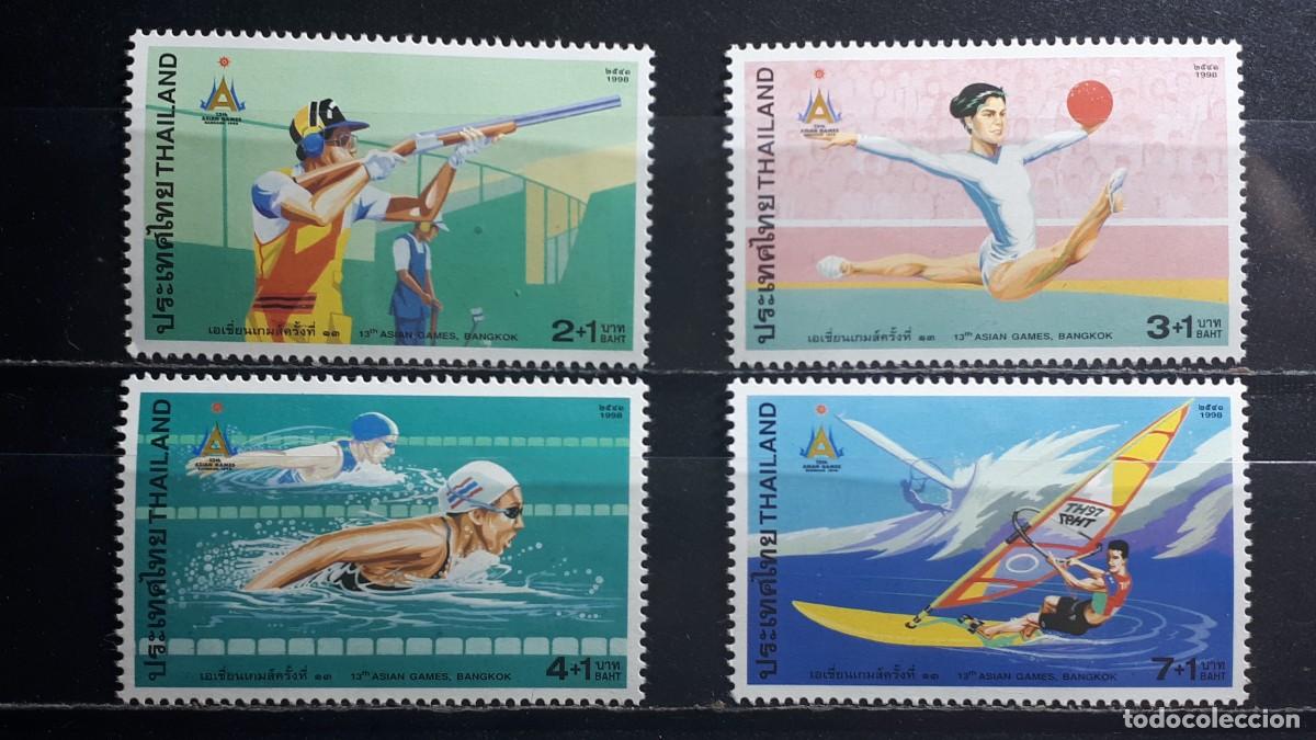 Timbres: THAILANDIA. A&Ntilde;O 1998. **. YVERT 1787/90
