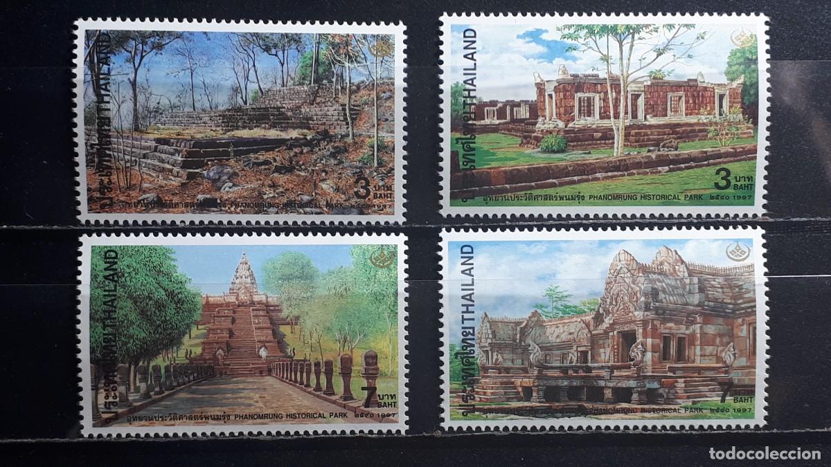 Timbres: THAILANDIA. A&Ntilde;O 1997. **. YVERT 1711/4
