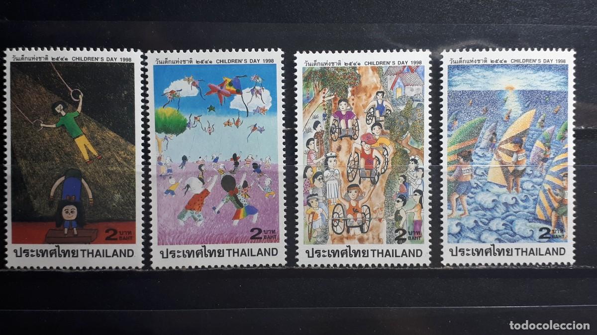 Timbres: THAILANDIA. A&Ntilde;O 1998. **. YVERT 1774/7