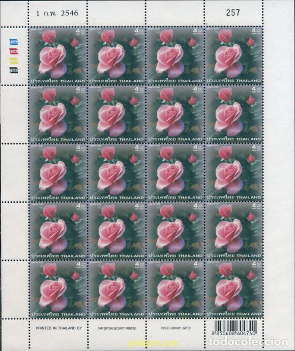 Sellos: 137771 MNH TAILANDIA 2003 FLORA