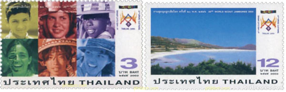 Sellos: 137801 MNH TAILANDIA 2002 20 JAMBOREE MUNDIAL