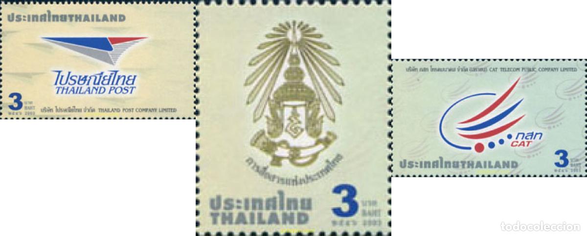 Sellos: 137793 MNH TAILANDIA 2003 CORREO TAILANDES