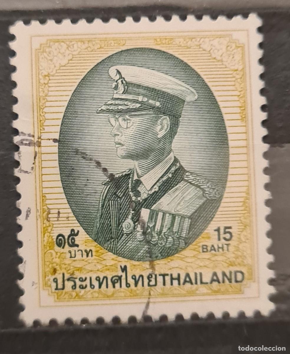 Sellos: Sello usado de Tailandia 1999: Rey Rama IX