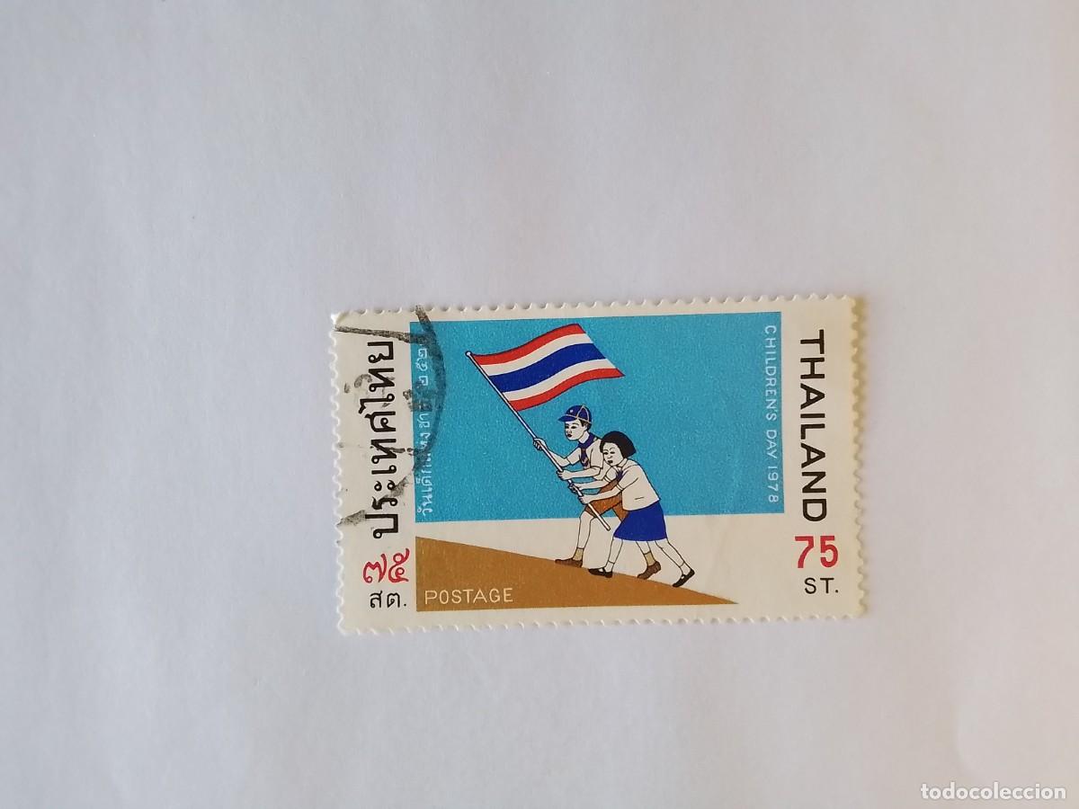 Sellos: A&Ntilde;O 1978 TAILANDIA SELLO USADO