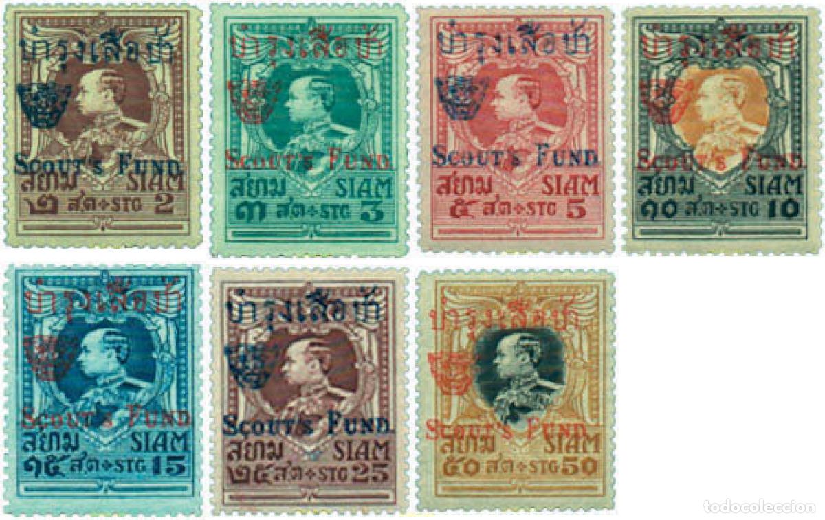 Sellos: 722301 HINGED TAILANDIA 2026 PRO ASOCIACIONES DE ESCULTISMO