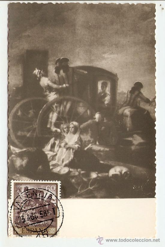 Sellos: Postal con sello - Foto 1